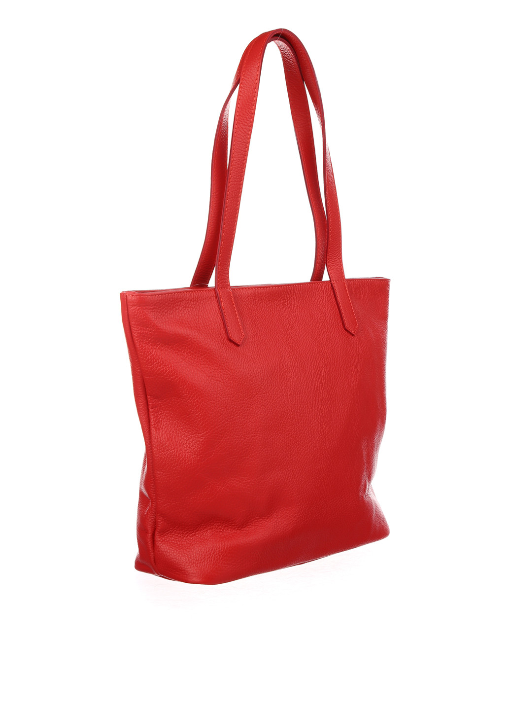 Сумка Italian Bags шопер однотонна червона кежуал