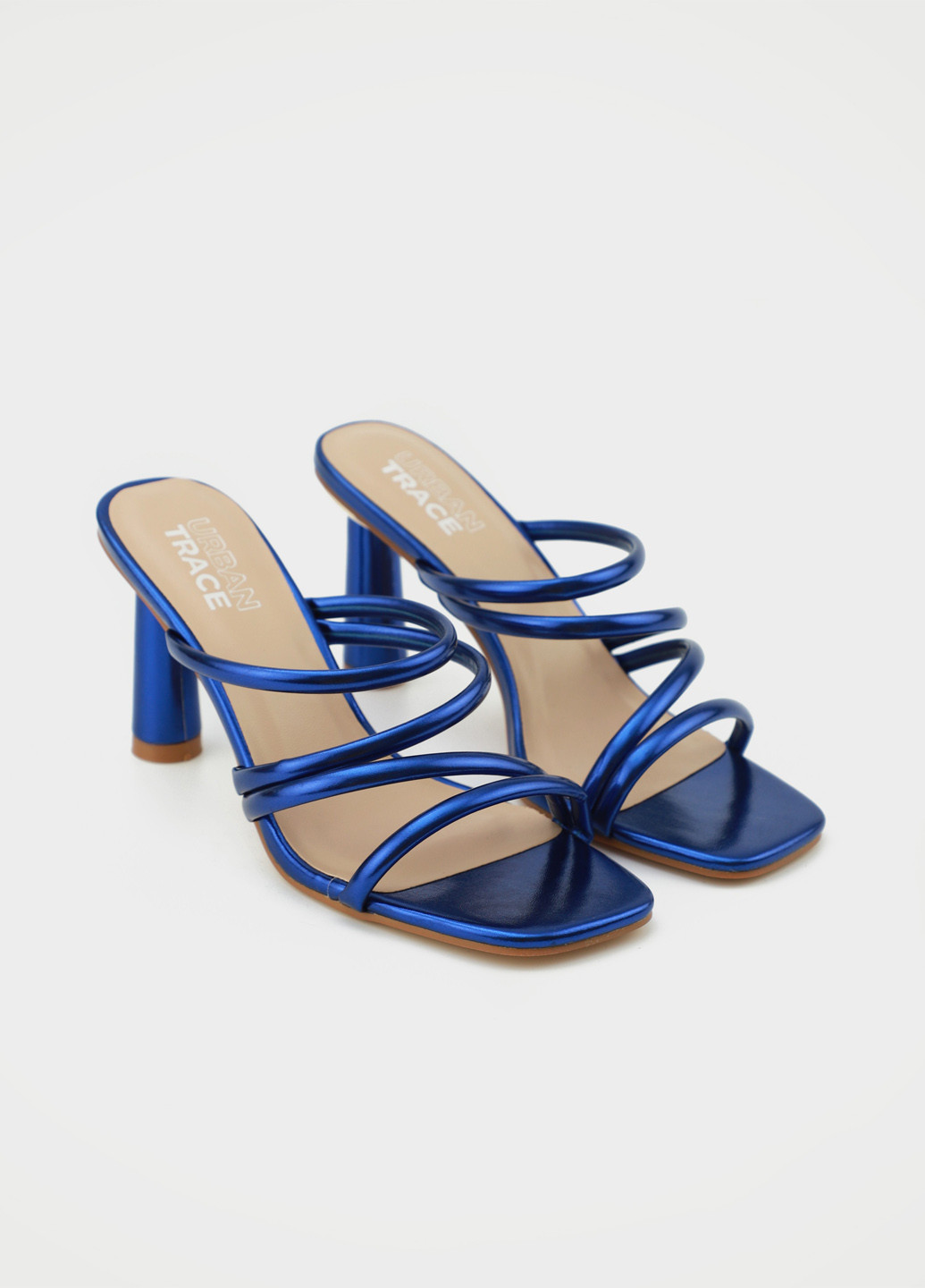 Синие шлепанцы Respect