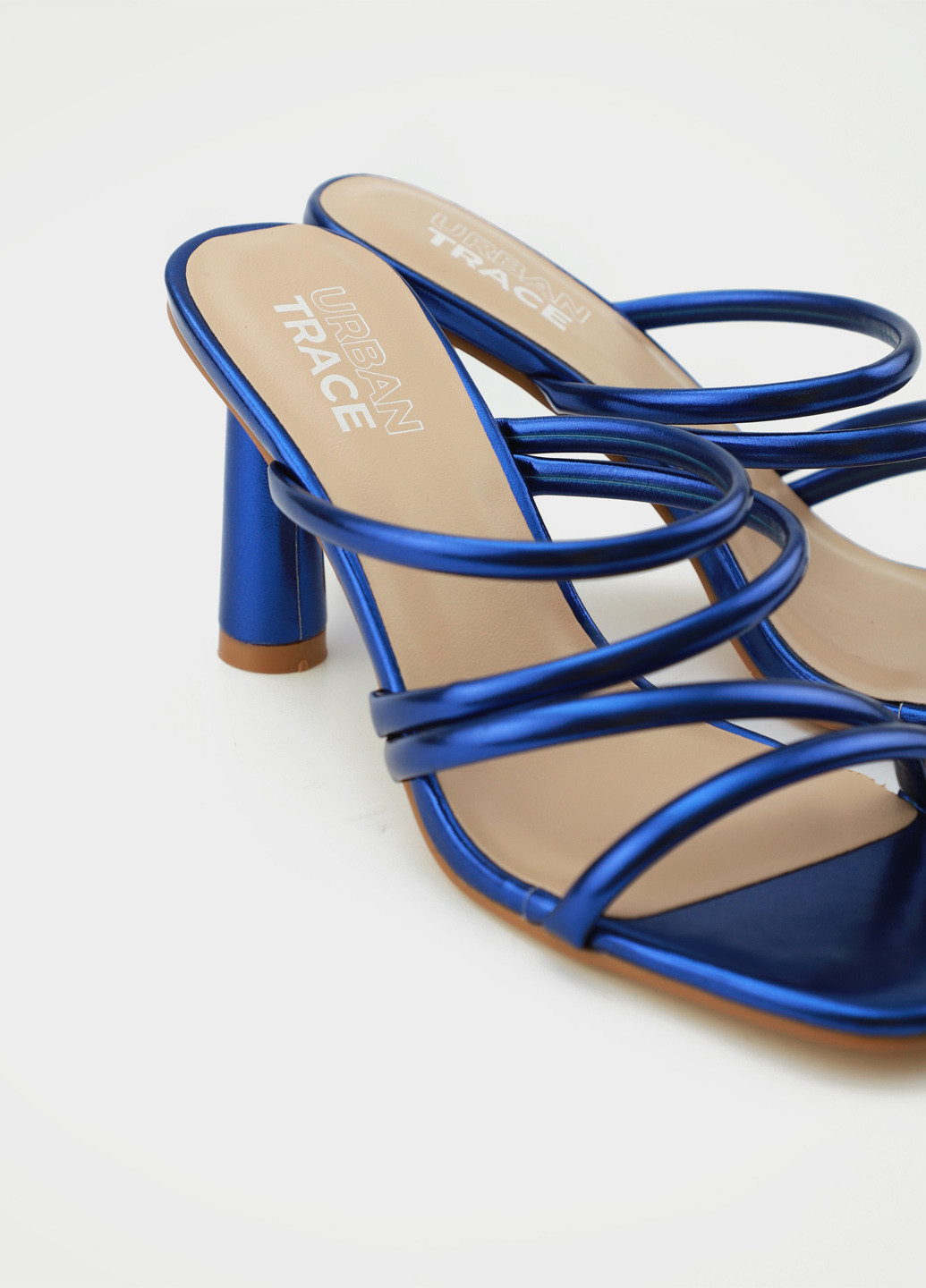 Синие шлепанцы Respect