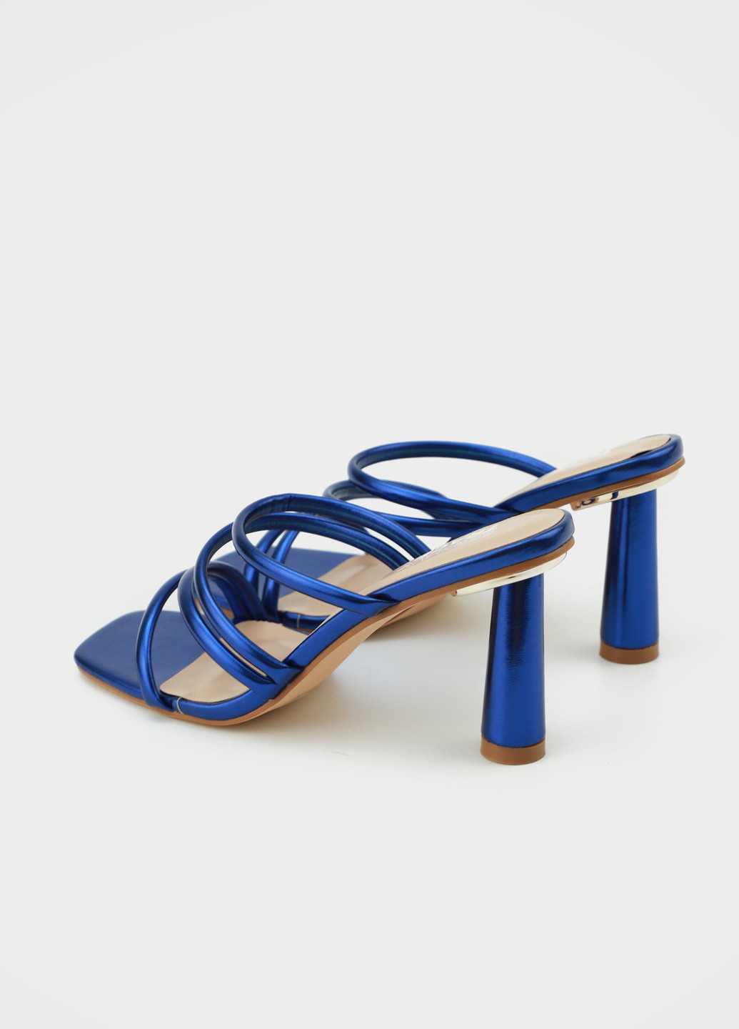 Синие шлепанцы Respect