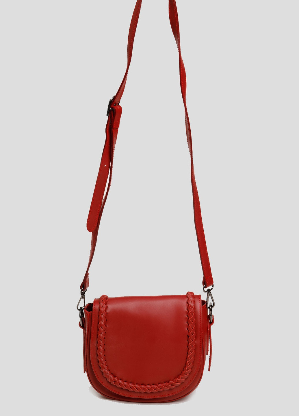 Красная кожаная сумка кросс-боди Conte Frostini (254368028)