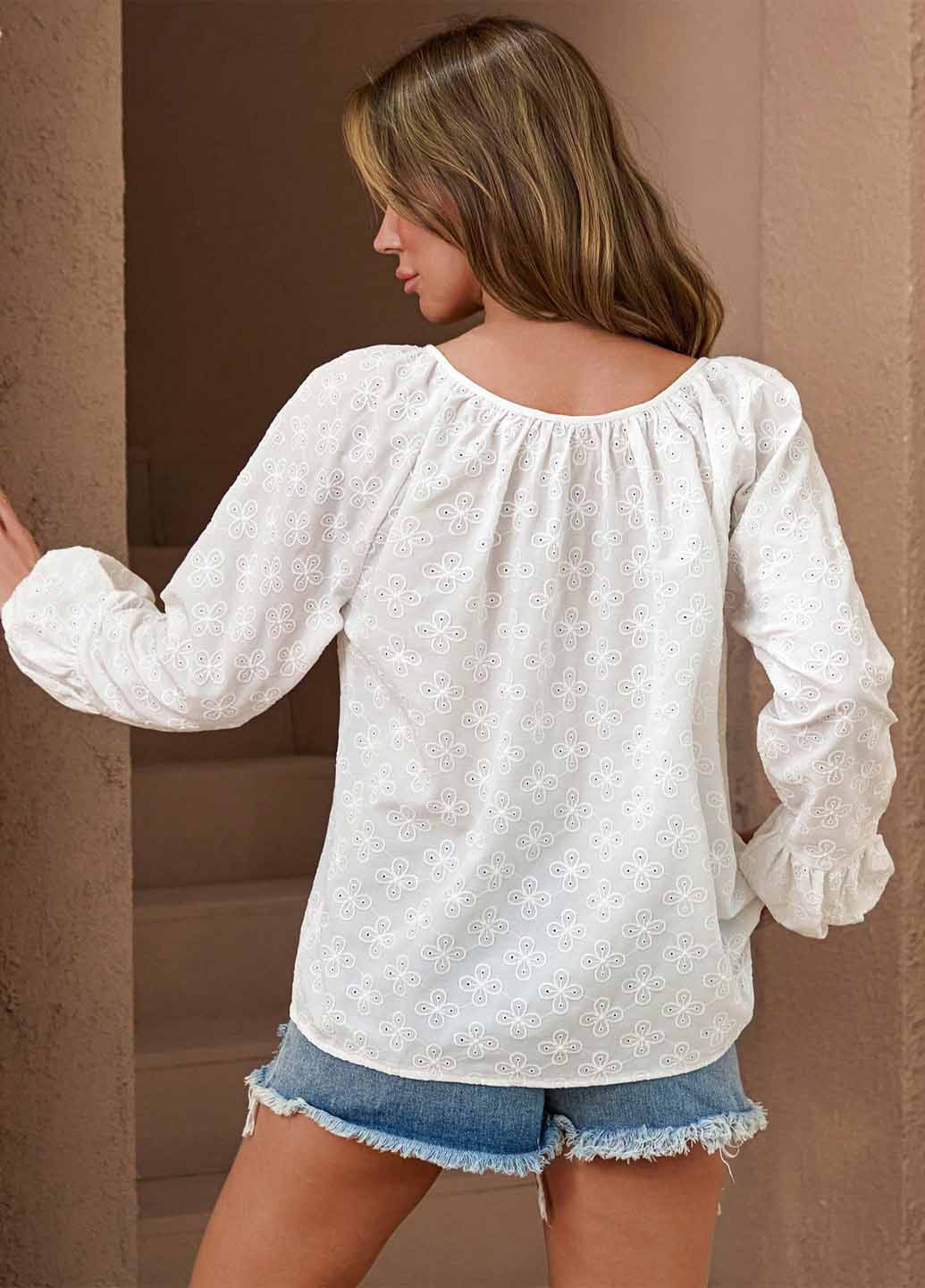 Біла блуза SHEIN