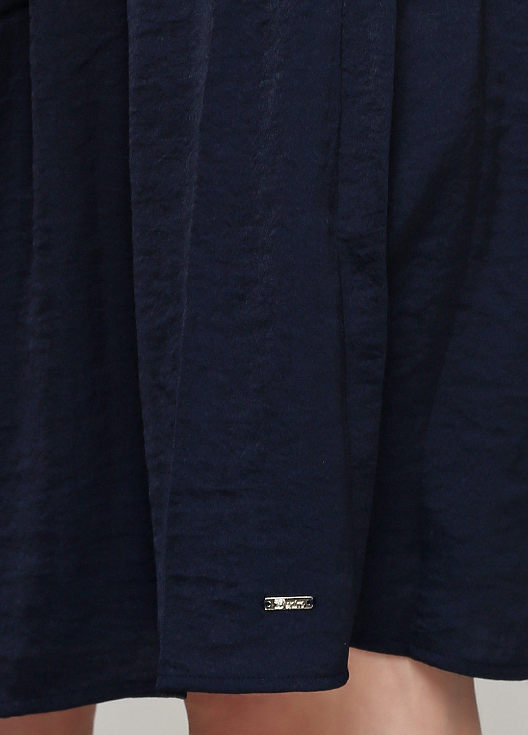 Темно-синее кэжуал платье Tom Tailor однотонное