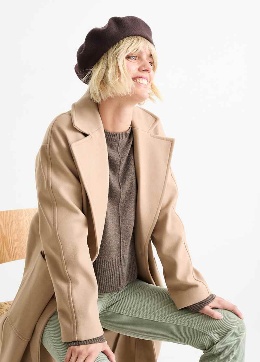 Берет из шерсти C&A (369838962)