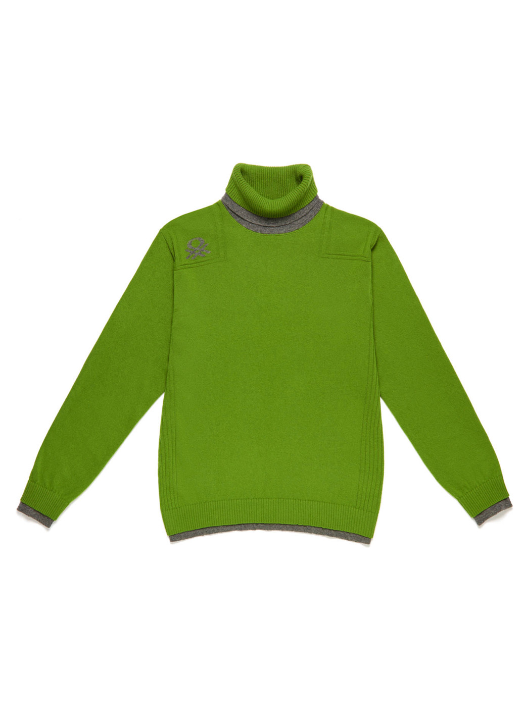 Салатовый демисезонный свитер United Colors of Benetton