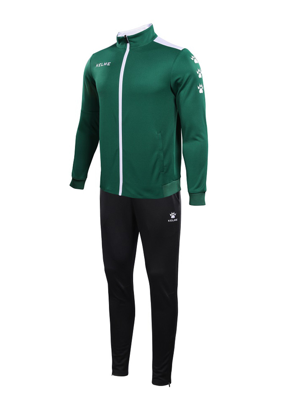 Зеленый демисезонный костюм (олимпийка, брюки) Kelme