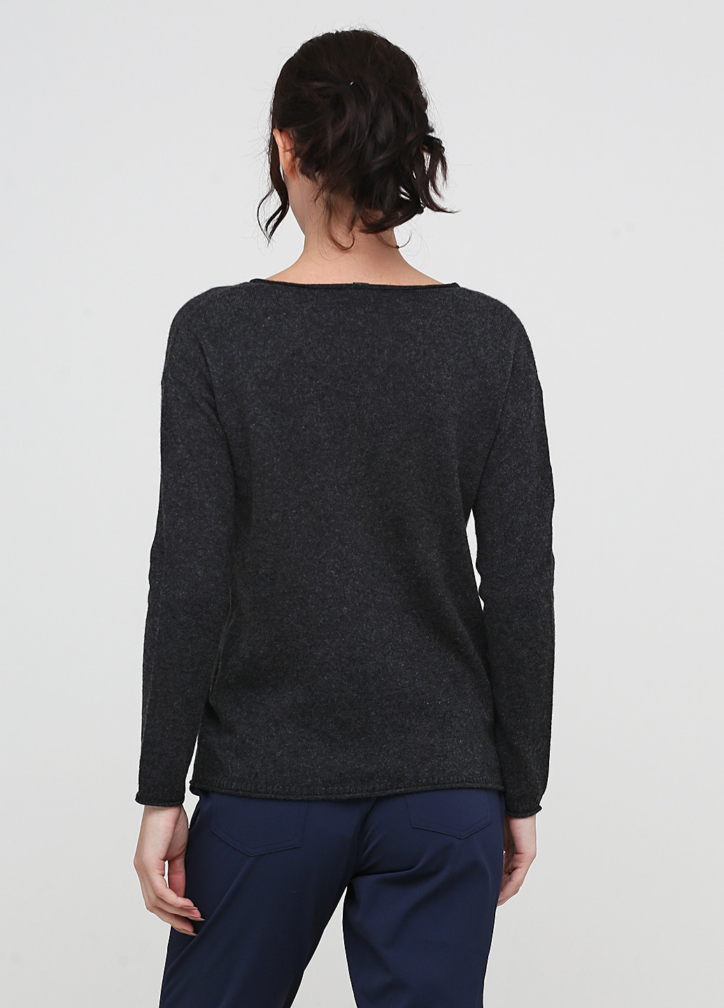 Темно-серый демисезонный пуловер пуловер Esmara