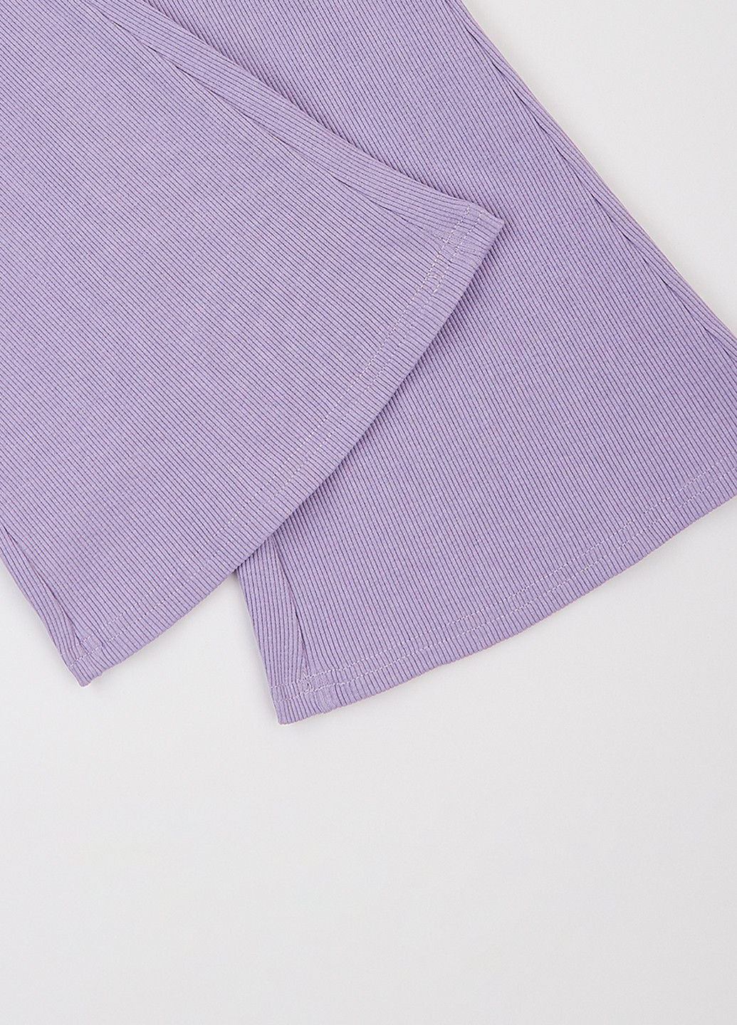 Сиреневые кэжуал демисезонные палаццо брюки Garnamama