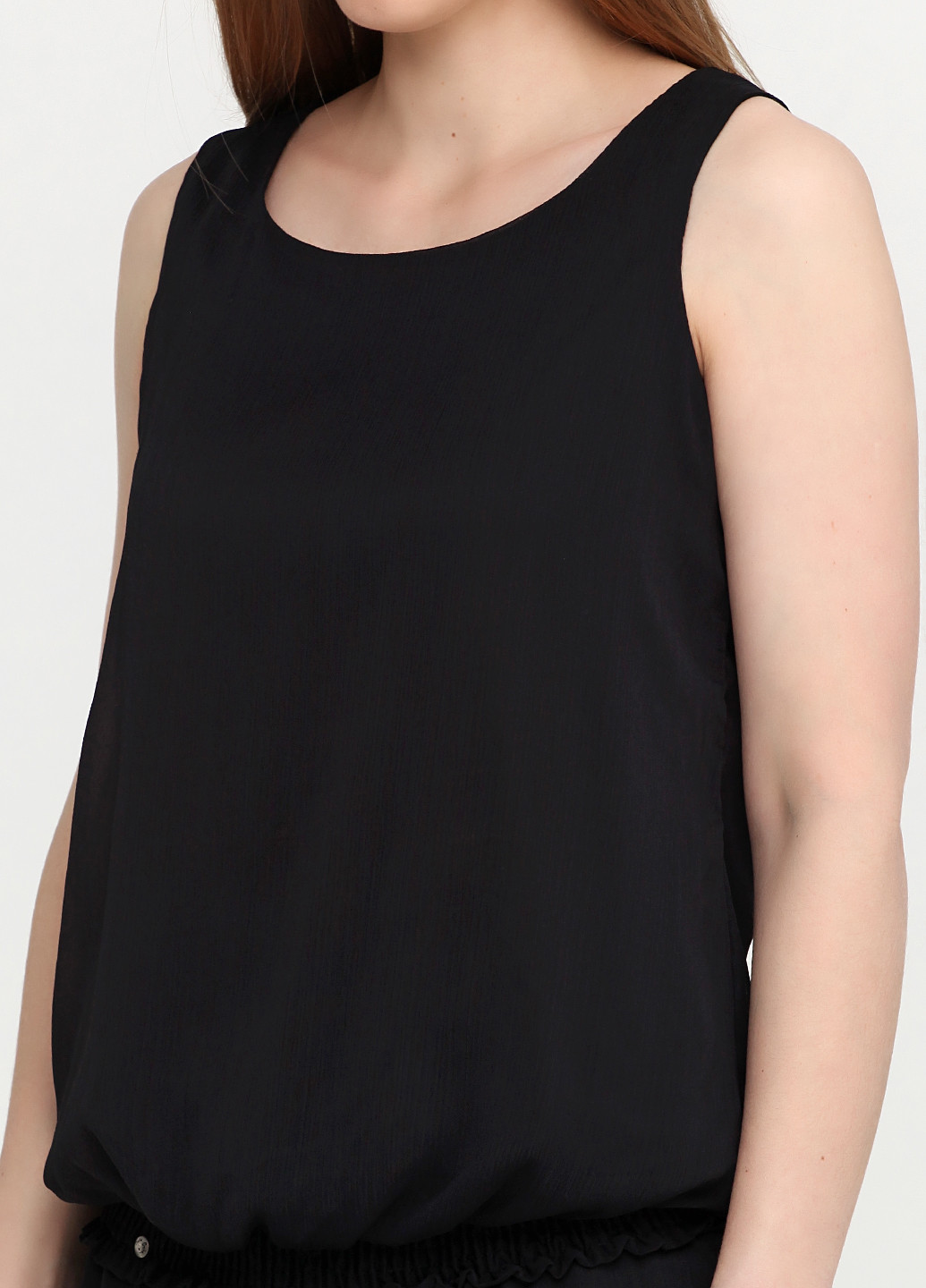 Чорна кежуал сукня Cache Cache однотонна