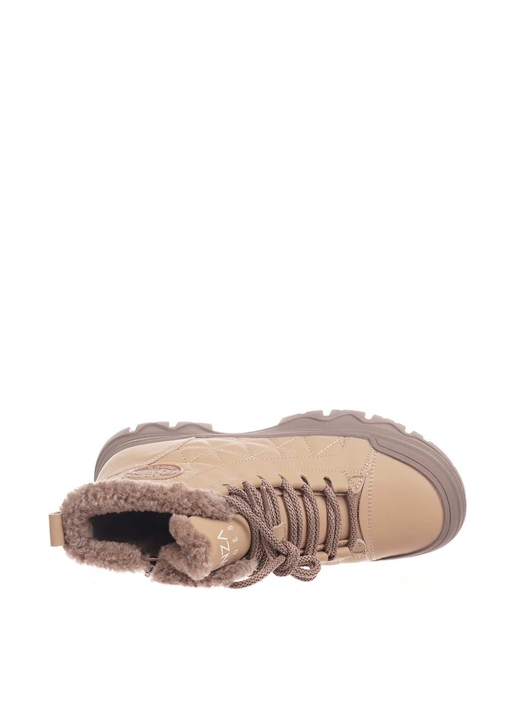 Зимние ботинки берцы Lonza со шнуровкой, с мехом из искусственной кожи