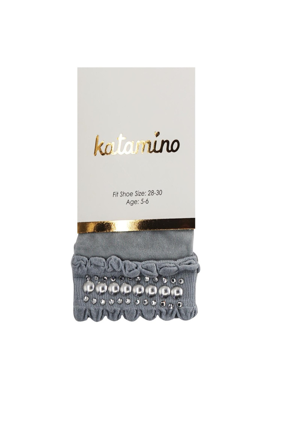 Шкарпетки для дівчат (поліамід),, 7-8, black Katamino k22123 (218983429)