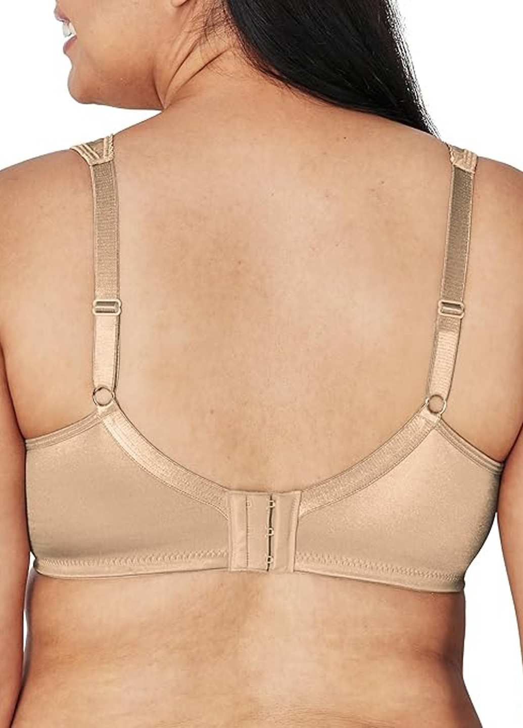 Бежевий мінімайзер бюстгальтер Playtex лайкра, нейлон