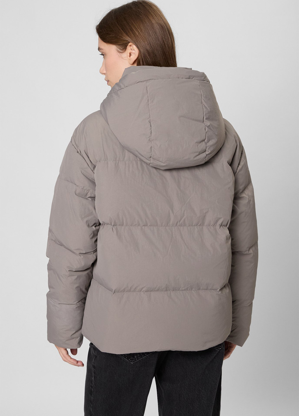 Серый зимний Пуховик PRPY