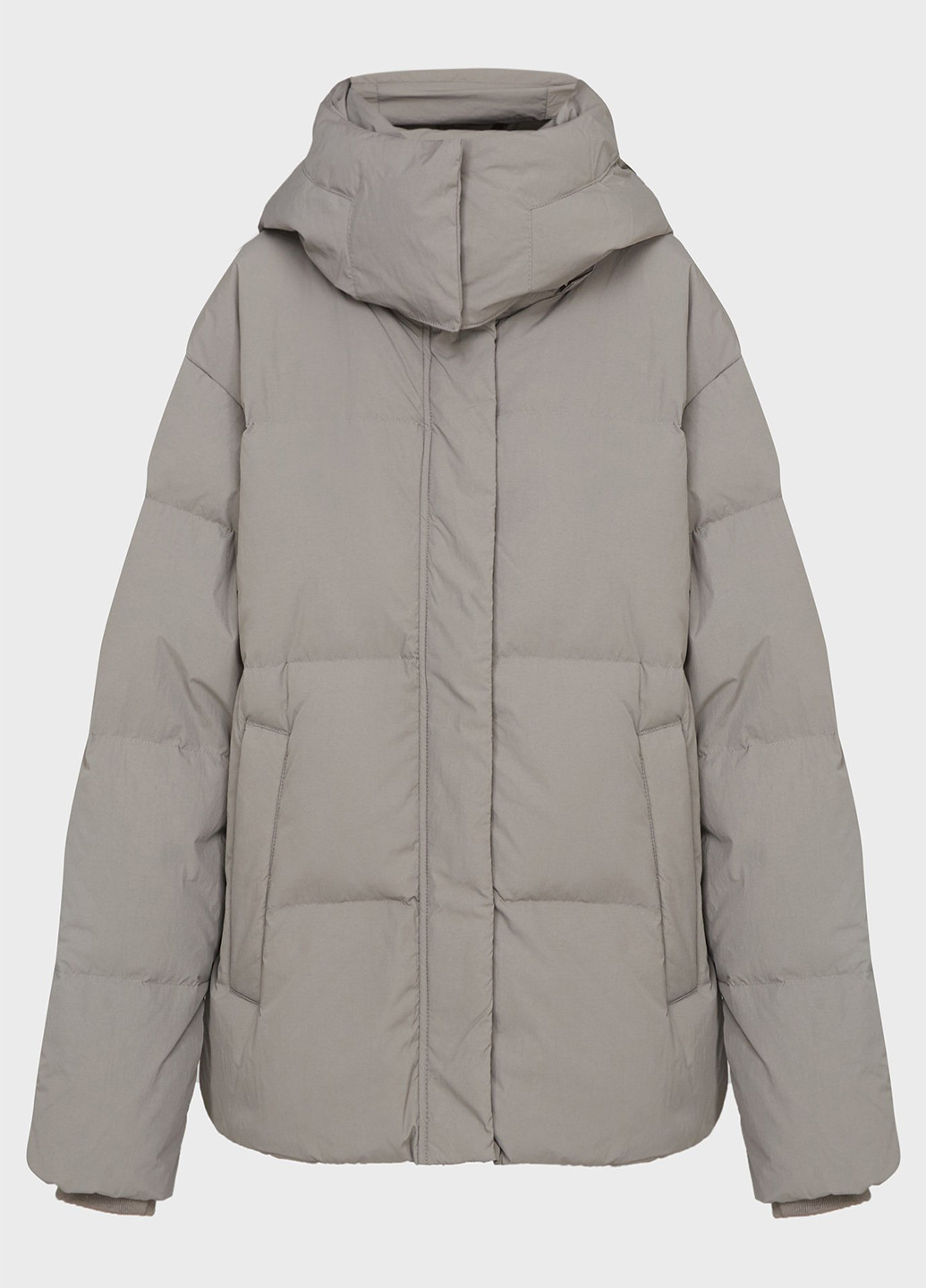 Серый зимний Пуховик PRPY