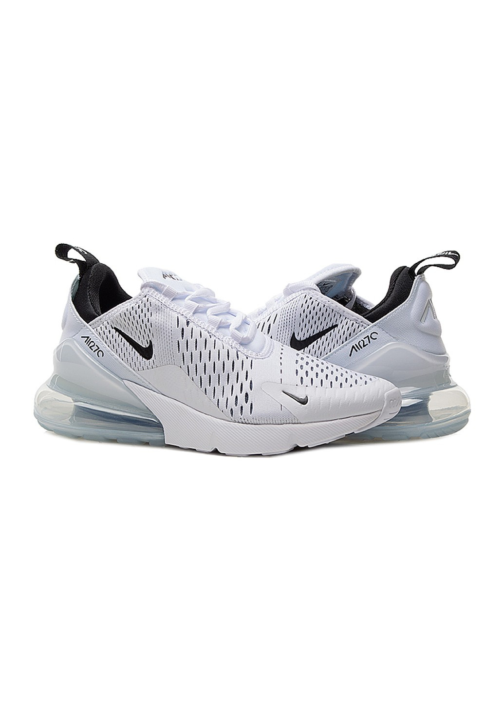 Білі осінні кросівки air max 270 Nike