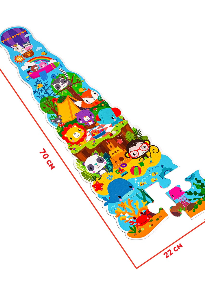 Максі пазли «Fisher-Price. Мої веселі друзі» VT1711-10 (укр) Vladi toys (255345033)