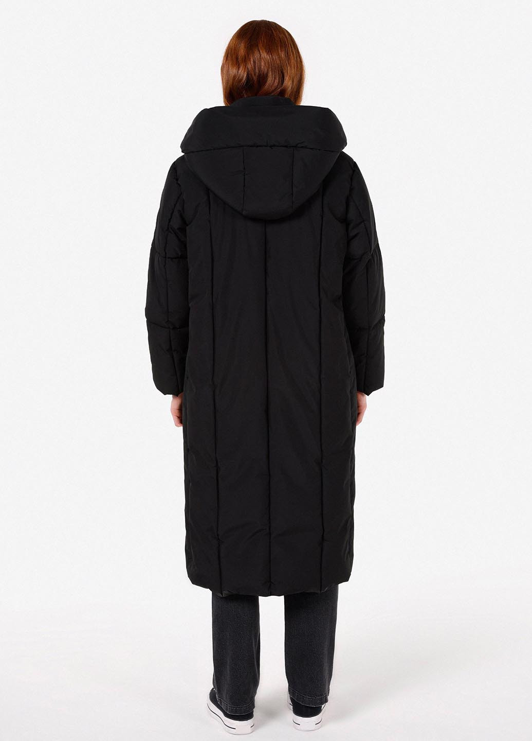 Черная зимняя куртка куртка-пальто Colin's