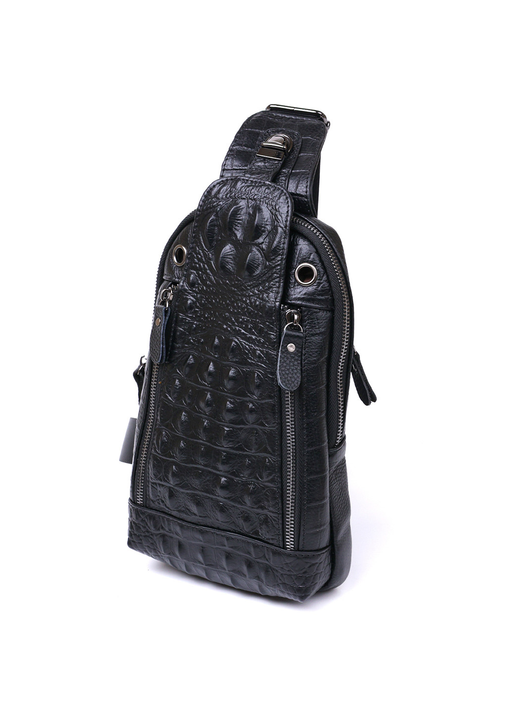 Чоловіча шкіряна сумка через плече 17х27х7 см Vintage (253490388)