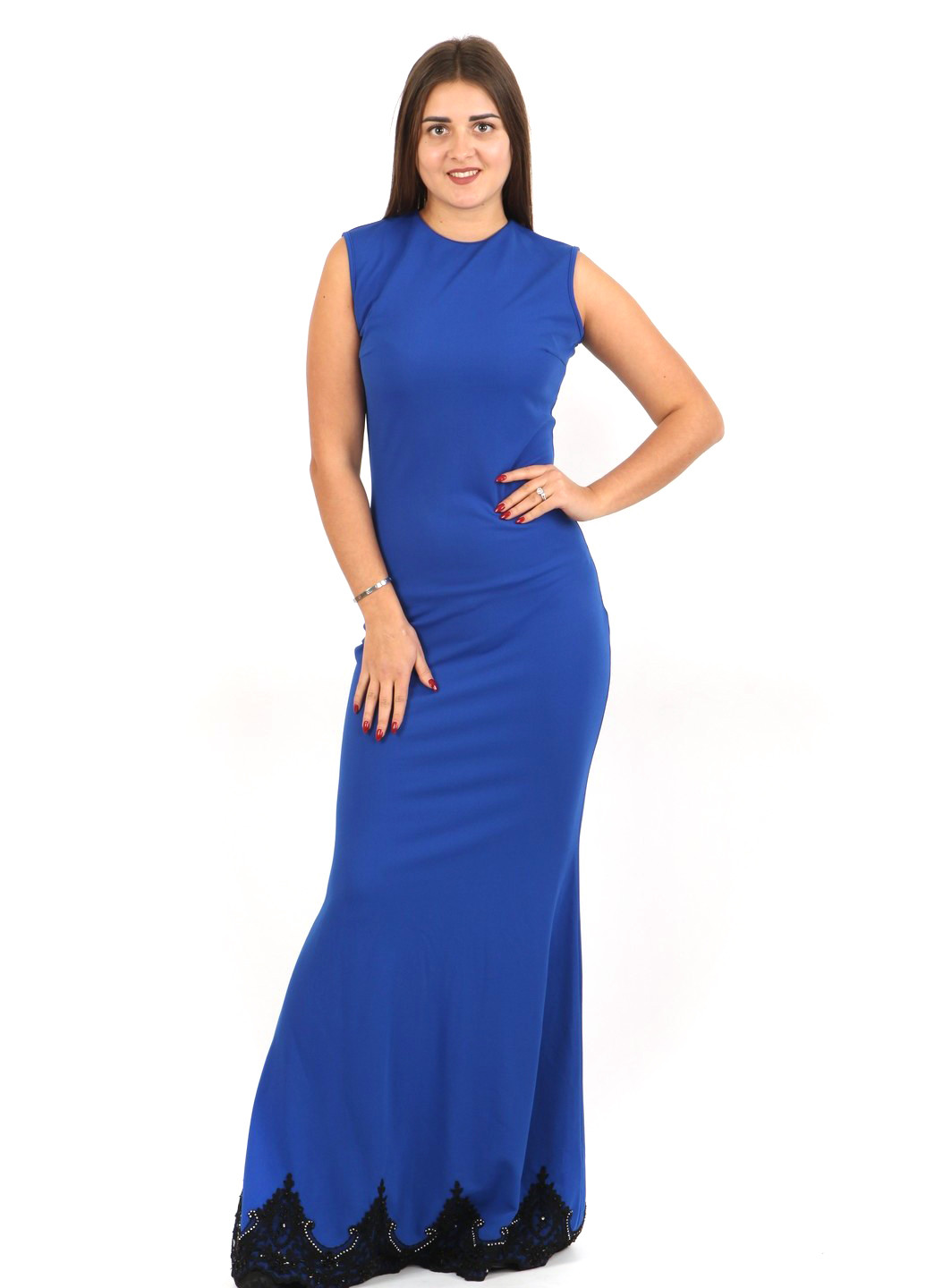 Синя вечірня плаття, сукня Enna Levoni однотонна
