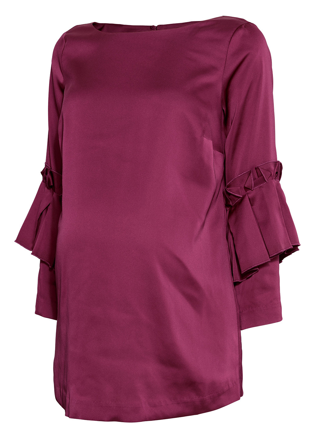 Фуксинова (колору Фукія) демісезонна блуза для вагітних H&M