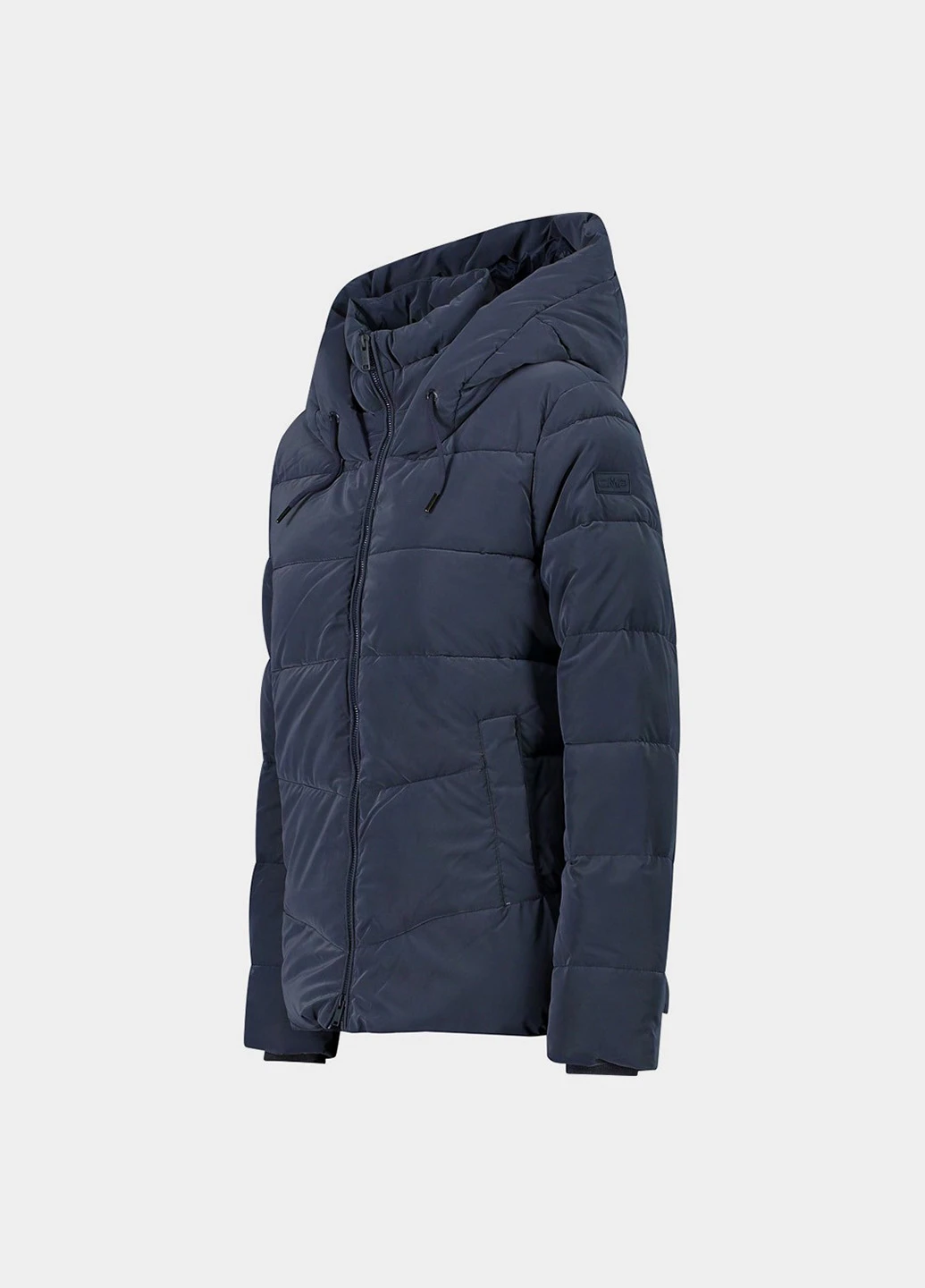 Темно-синяя демисезонная куртка CMP WOMAN JACKET FIX HOOD
