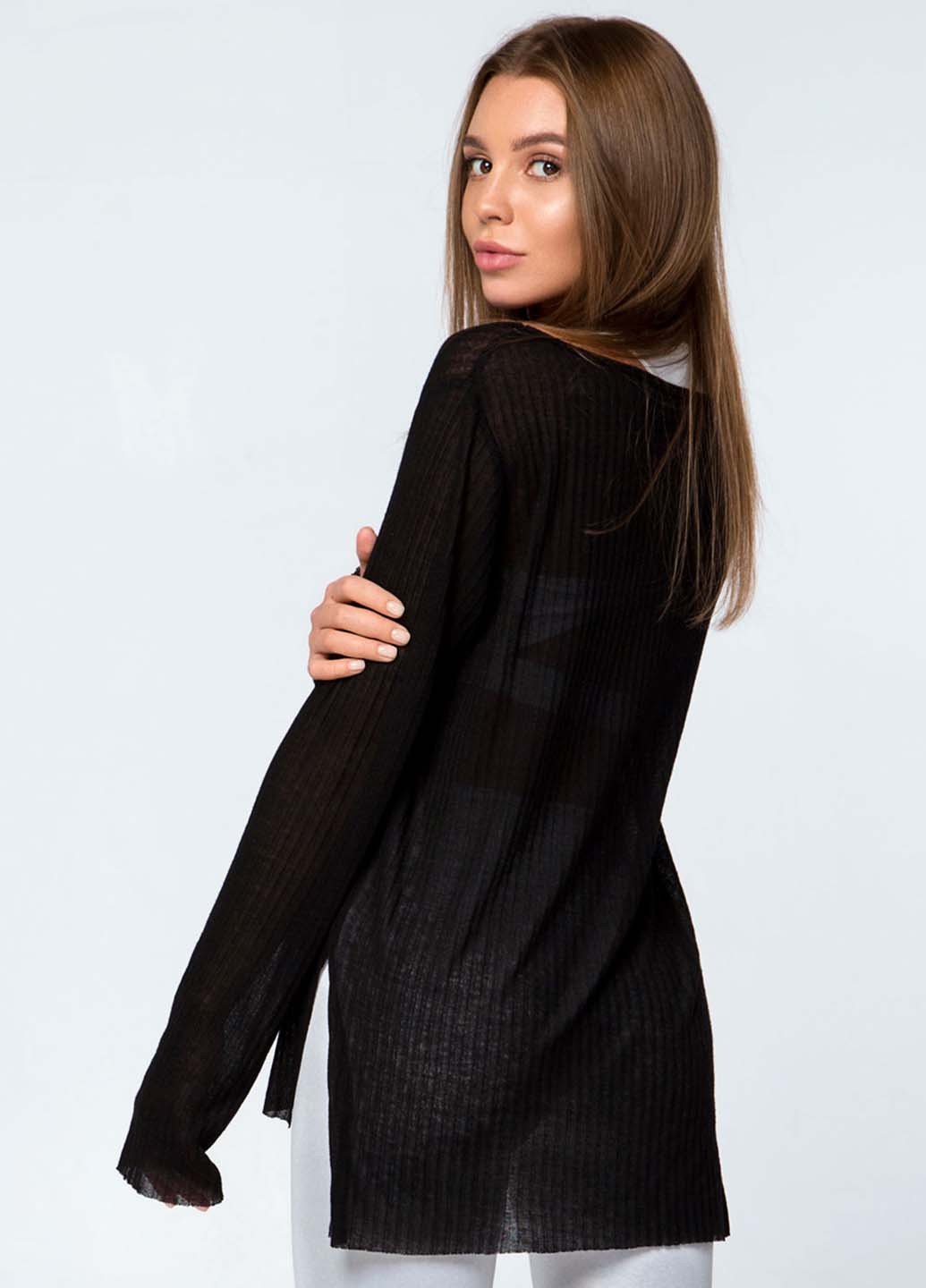 Чорний літній светр джемпер DF.Original