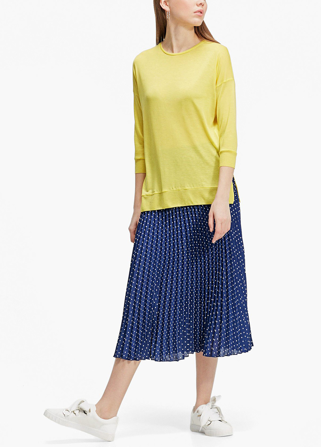 Жовтий демісезонний джемпер джемпер Stradivarius