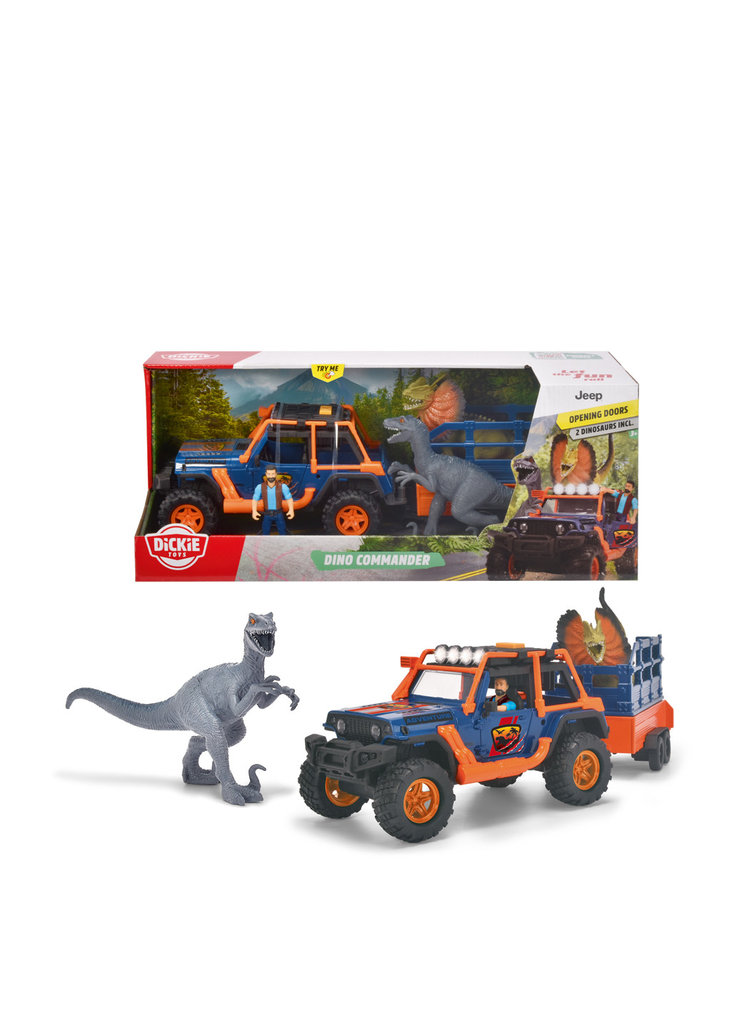 Ігровий набір "Наглядач динозаврів", 40 см Dickie toys (286321144)