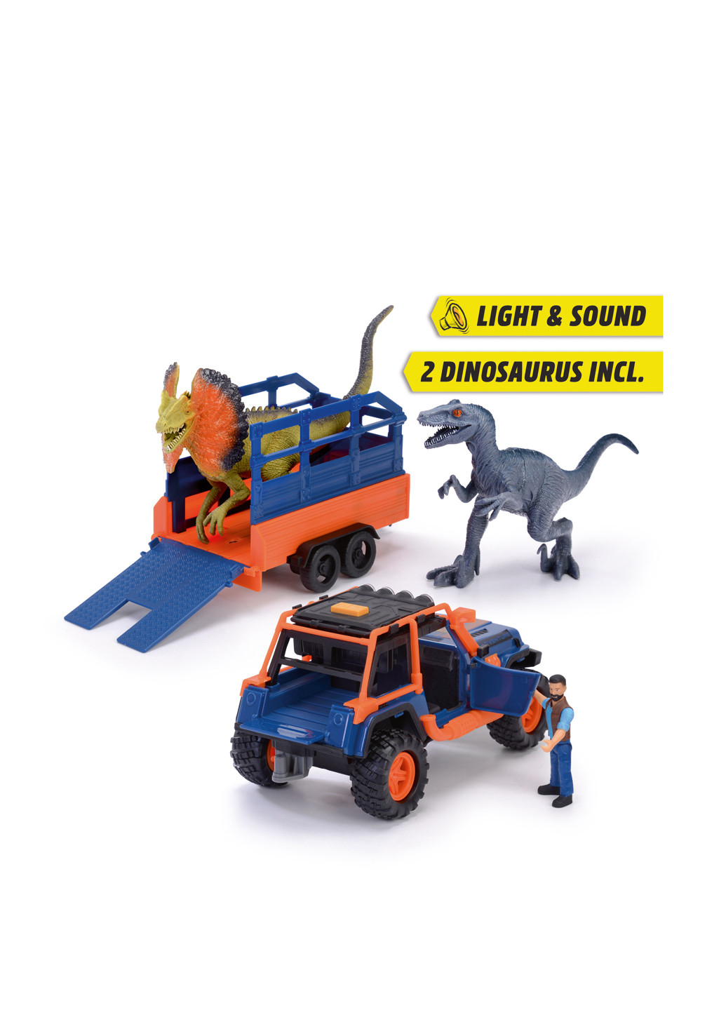 Игровой набор "Надзиратель динозавров", 40 см Dickie toys (286321144)