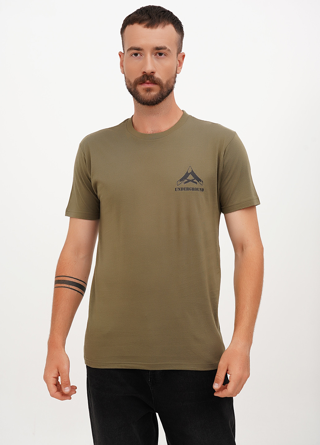 Хакі (оливкова) футболка Next Level