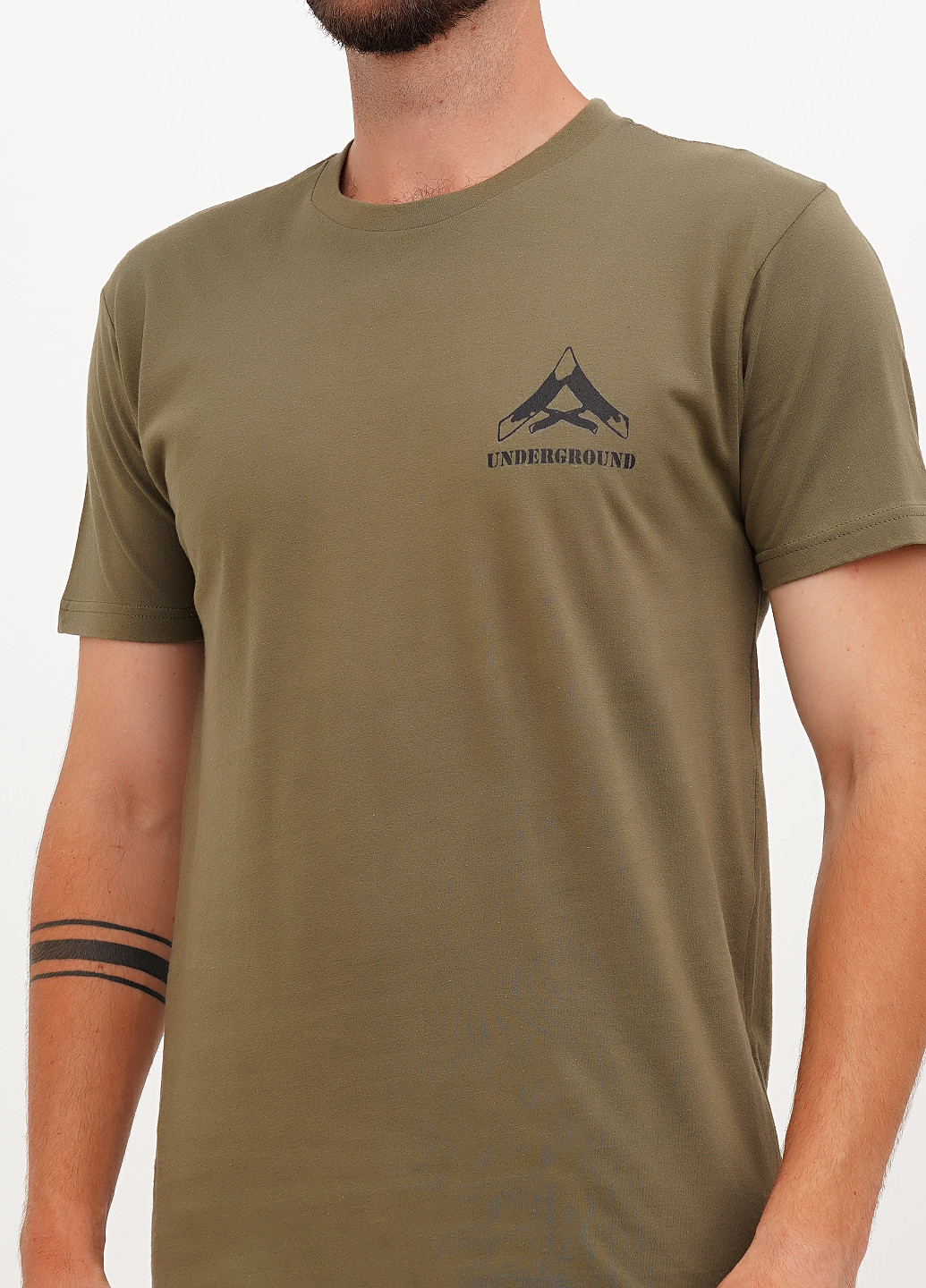 Хакі (оливкова) футболка Next Level