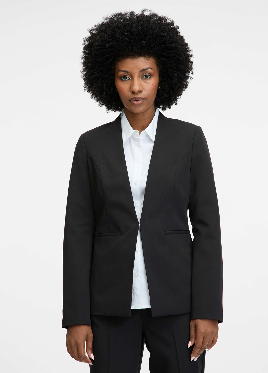 Черный женский жакет Orsay однотонный - всесезон