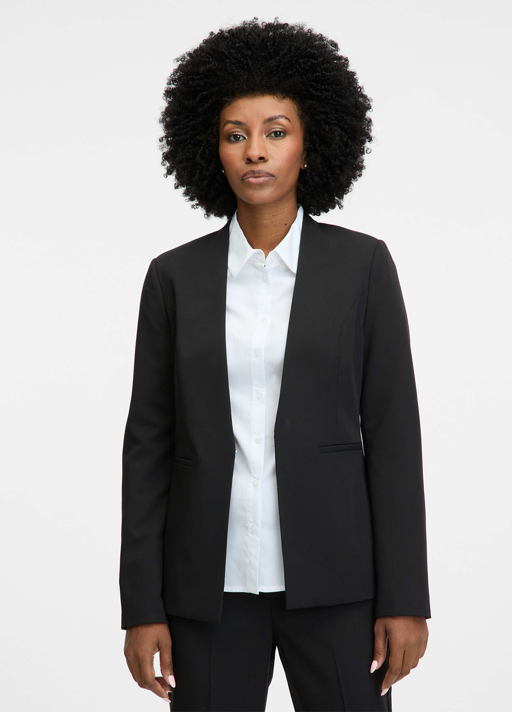 Черный женский жакет Orsay однотонный - всесезон