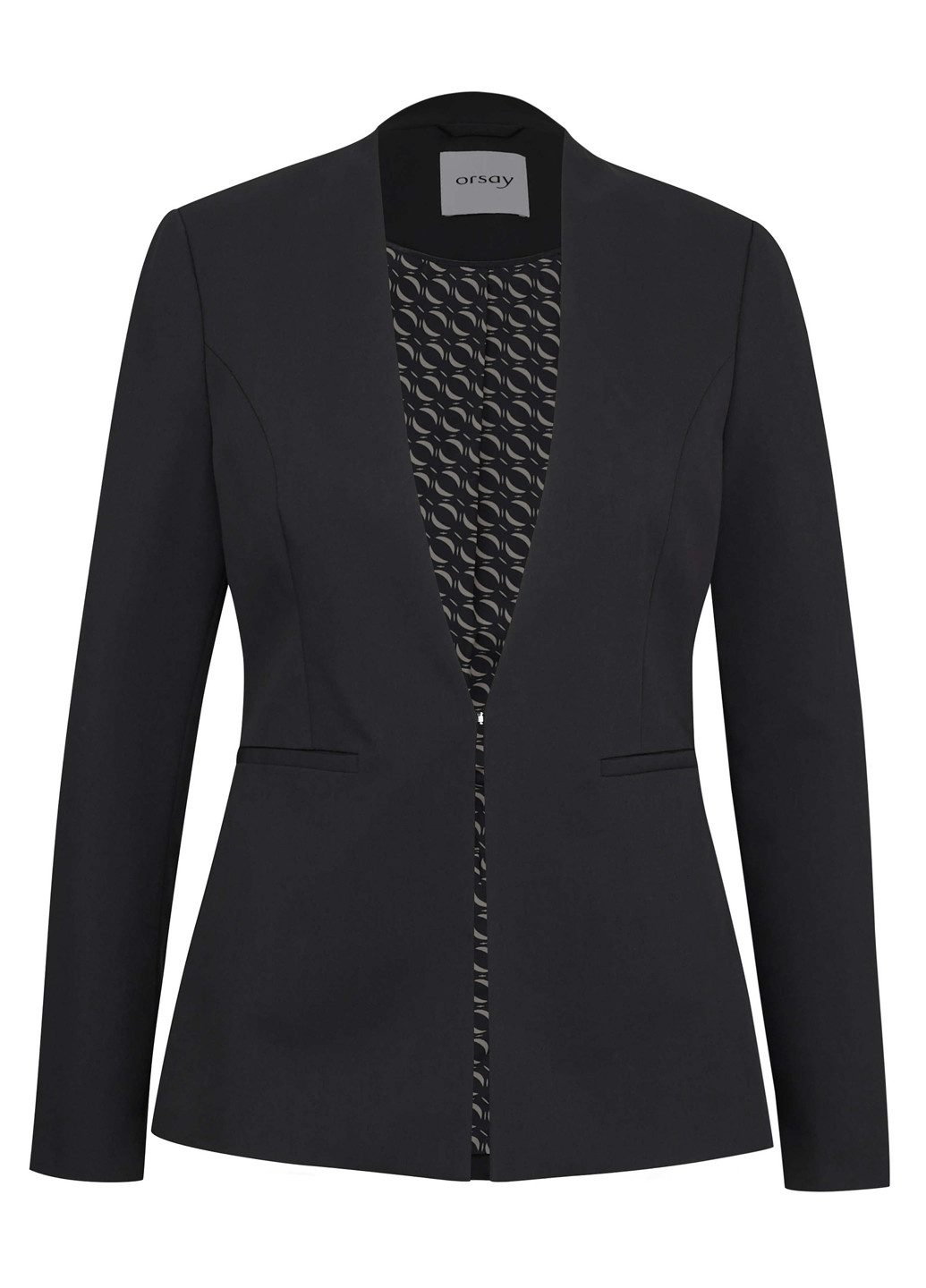 Черный женский жакет Orsay однотонный - всесезон