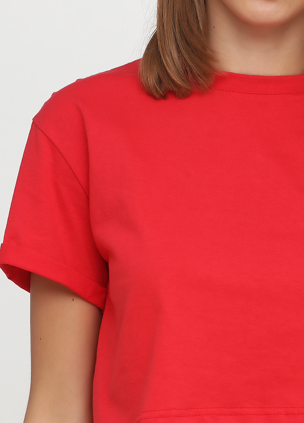 Червона літня футболка Shik