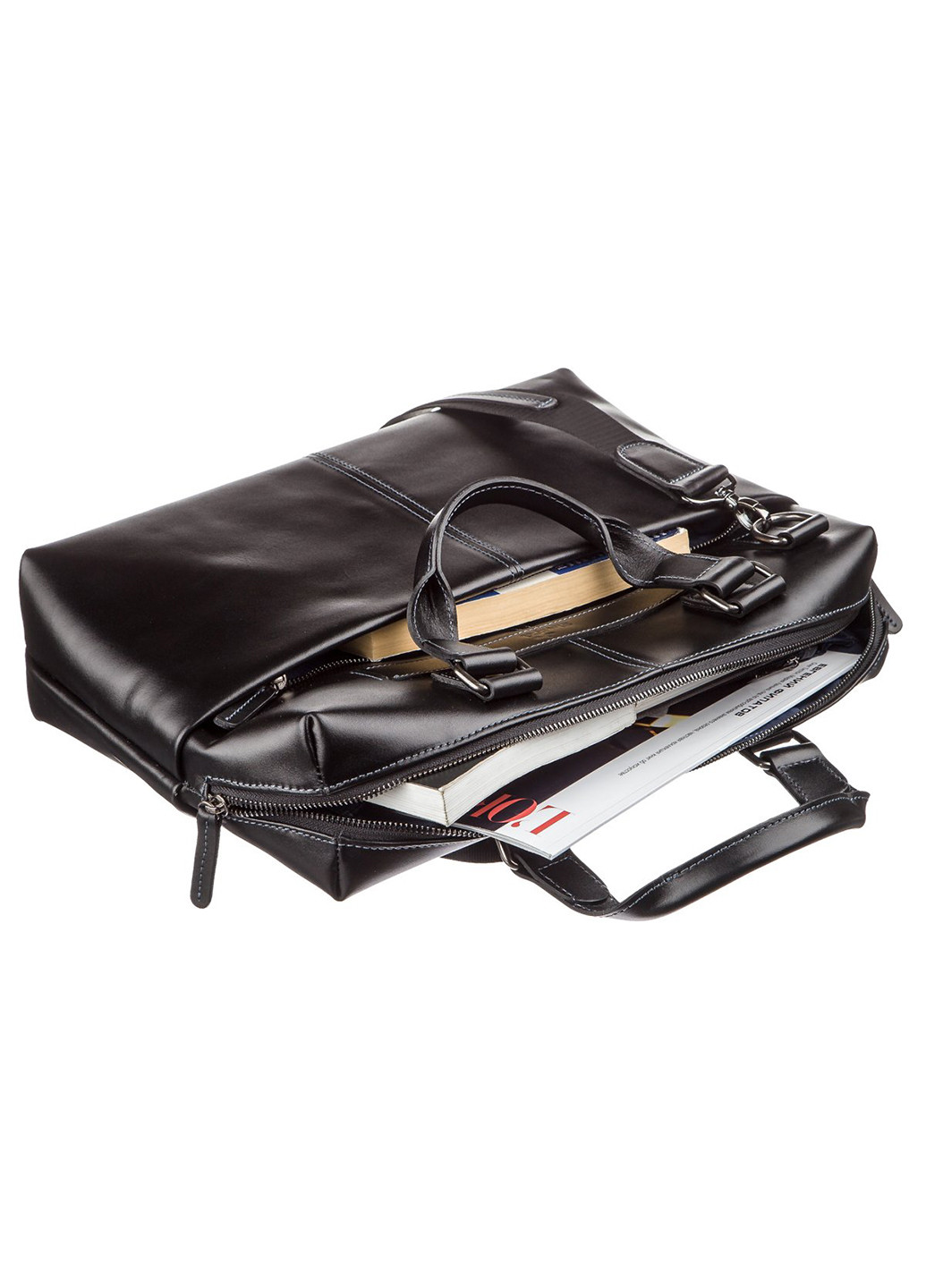 Мужская кожаная сумка для ноутбука 37х25,5х7,5 см Shvigel (229461452)