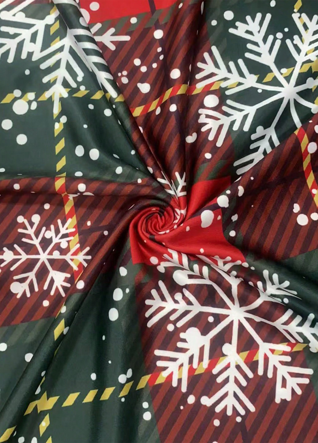 Зимний женский платье SHEIN с новогодним принтом