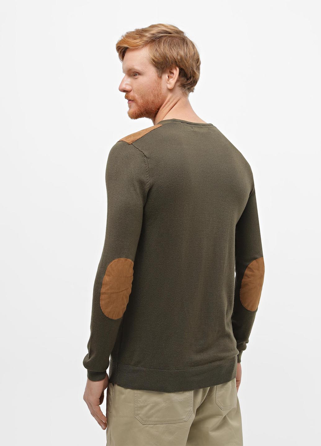 Оливковий (хакі) демісезонний джемпер джемпер Piazza Italia