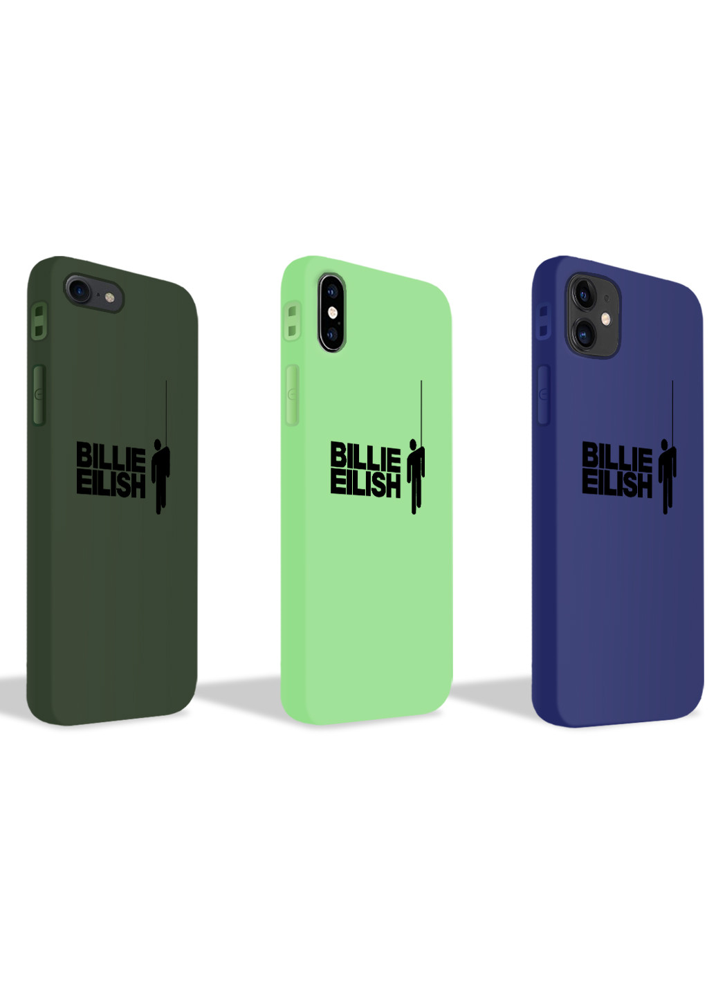 Чехол силиконовый Apple Iphone 11 Билли Айлиш (Billie Eilish) (9230-1211) MobiPrint (219776153)