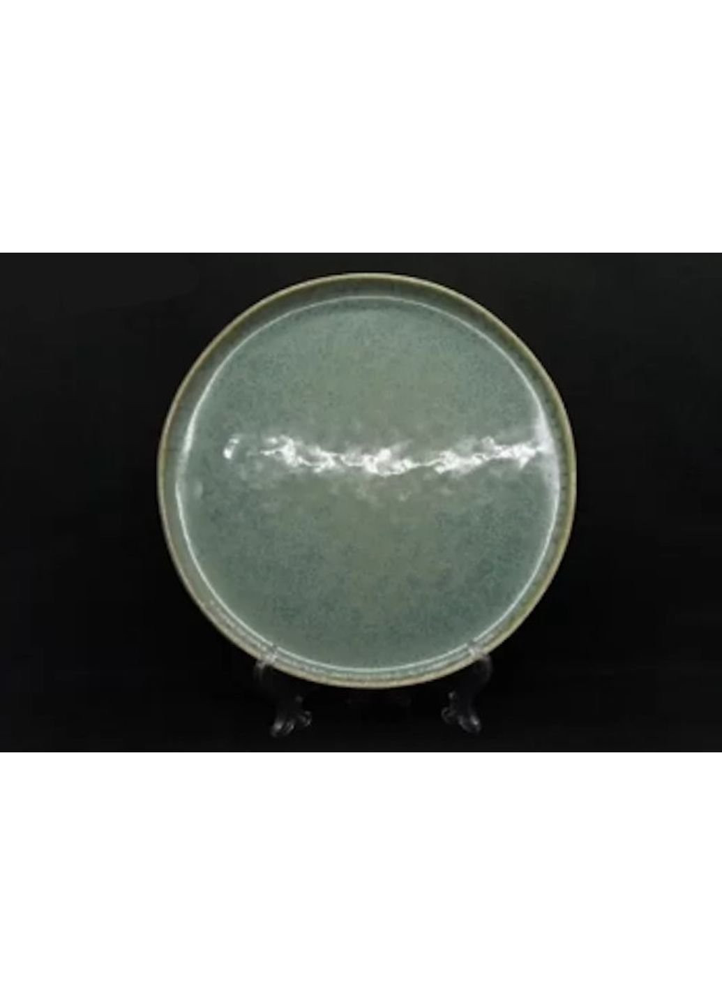 Тарілка Місяць JM-1535-G 21 см зелена Olens (253610468)
