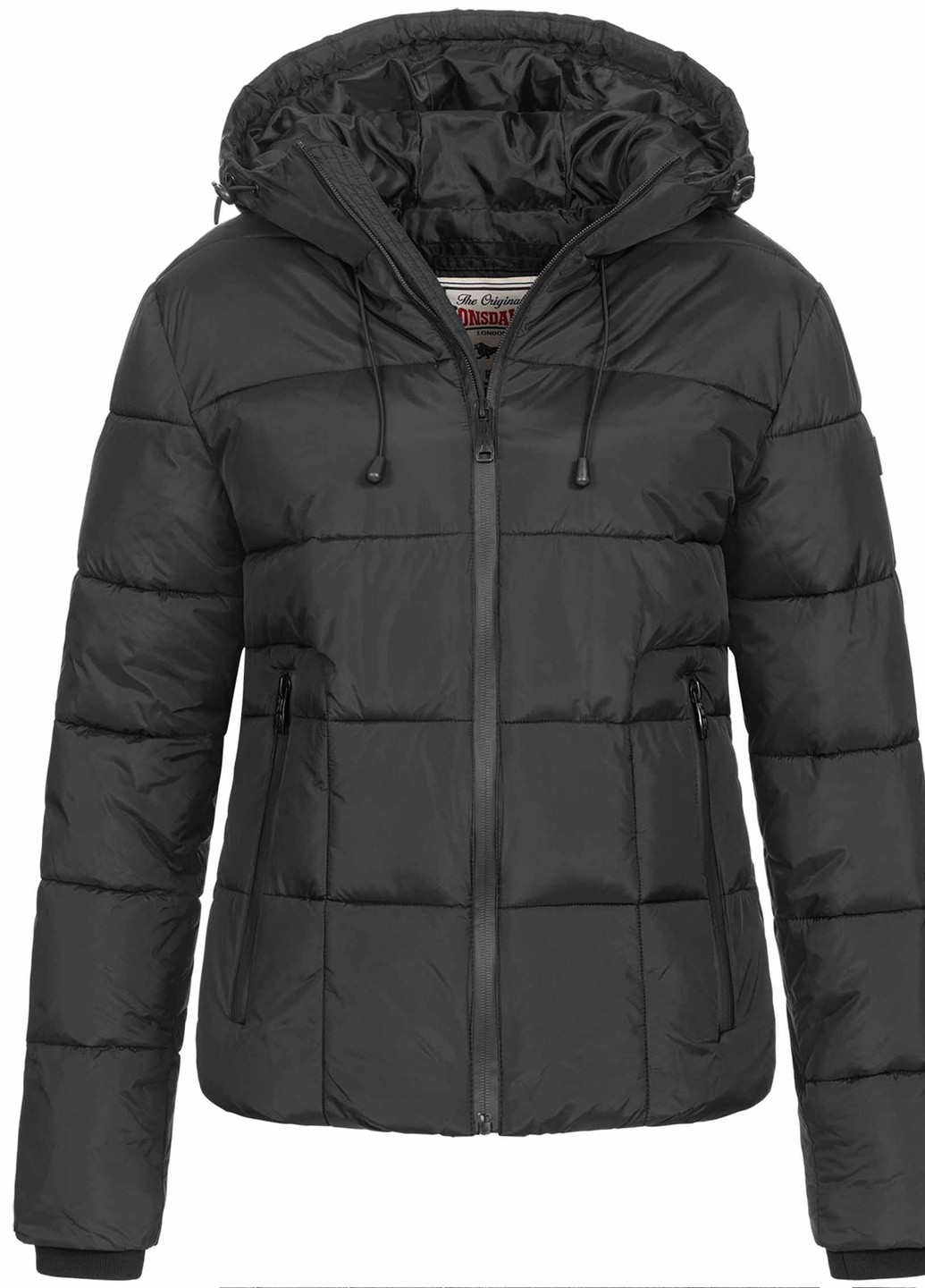 Черная зимняя куртка Lonsdale GRAMPOUND