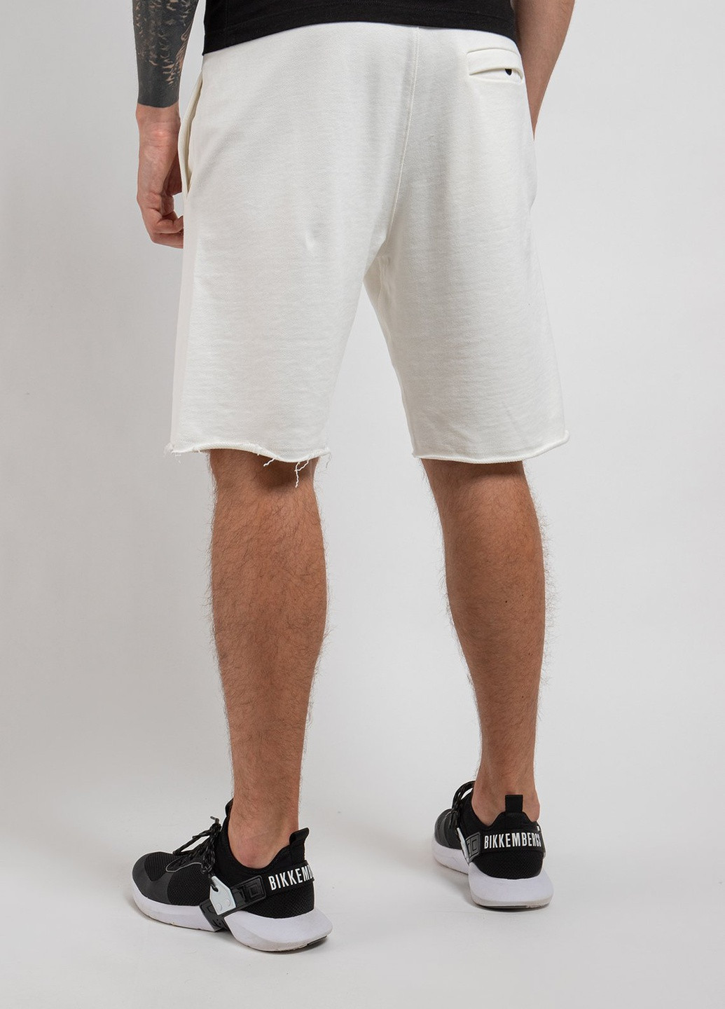 Чорні бавовняні спортивні шорти Off-White (251250415)