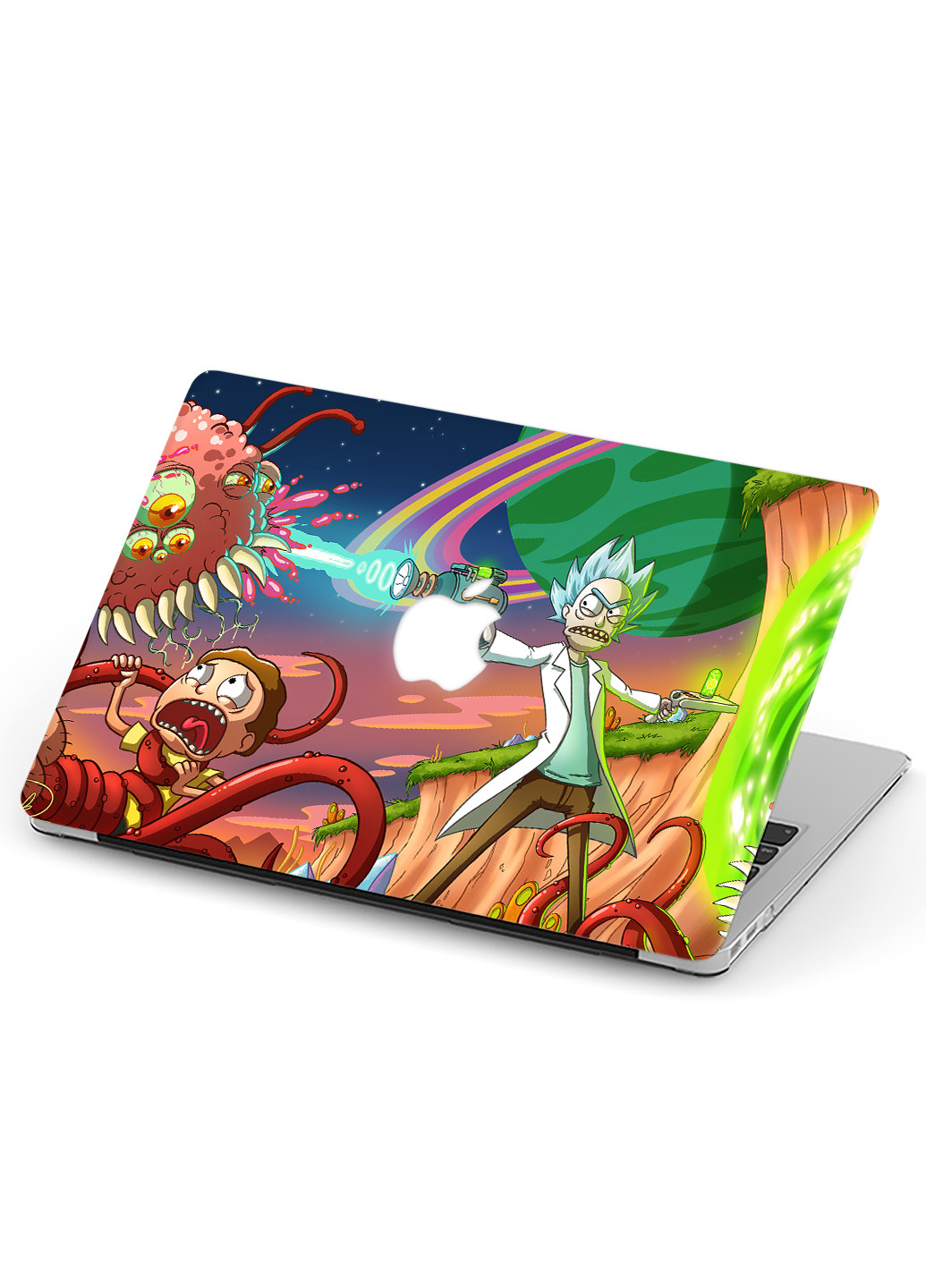 Чехол пластиковый для Apple MacBook Pro 13 A2289/A2251/A2338 Рик и Морти (Rick and Morty) (9772-2300) MobiPrint (218987540)