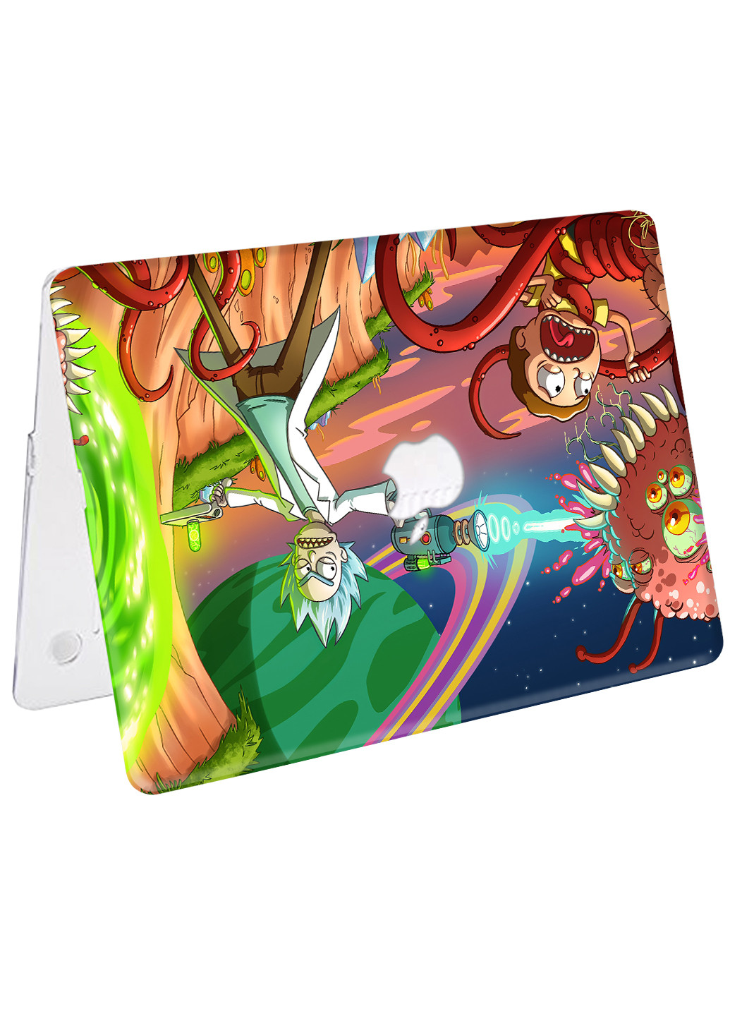 Чехол пластиковый для Apple MacBook Pro 13 A2289/A2251/A2338 Рик и Морти (Rick and Morty) (9772-2300) MobiPrint (218987540)