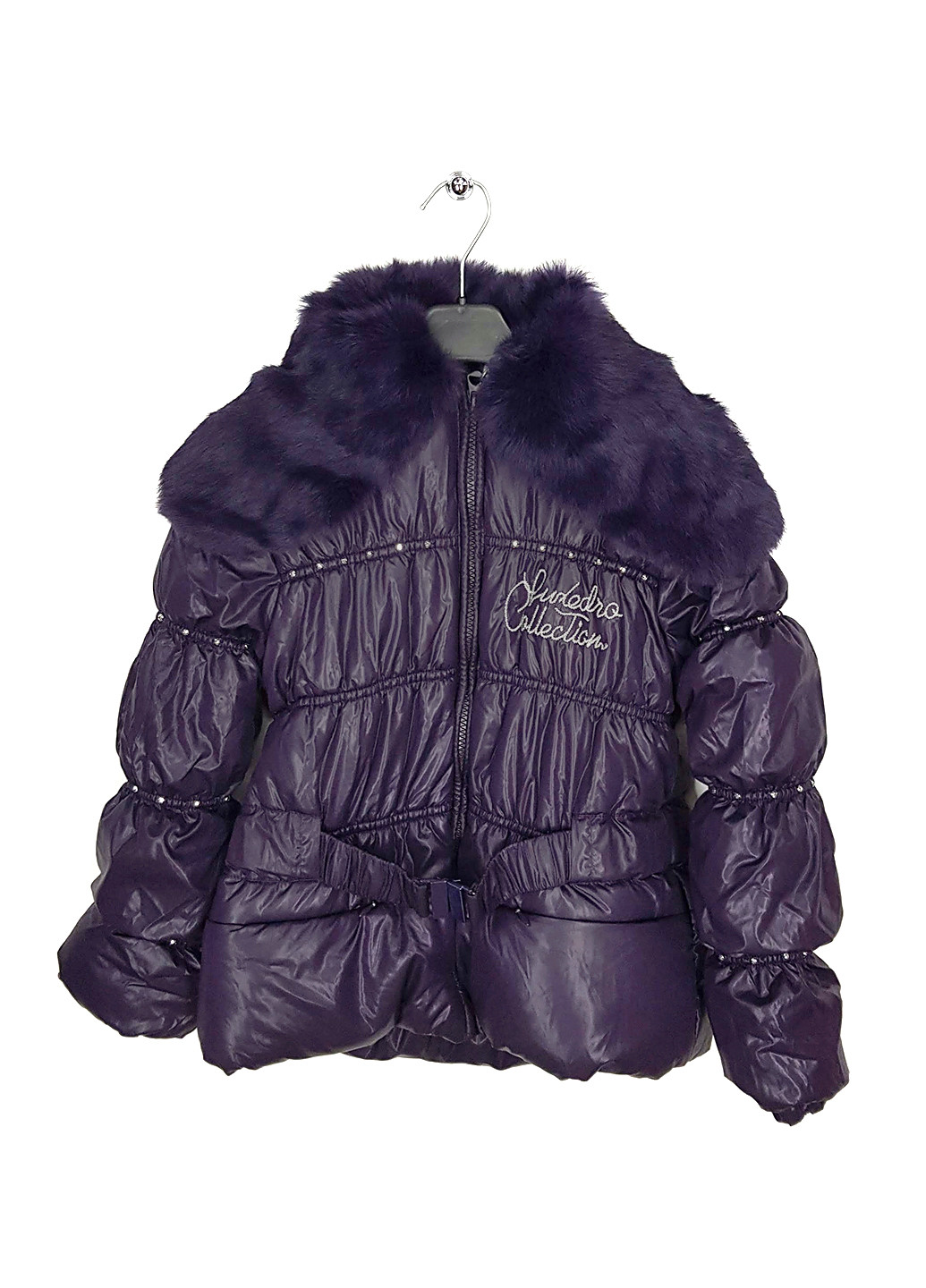 Фіолетова зимня куртка Puledro