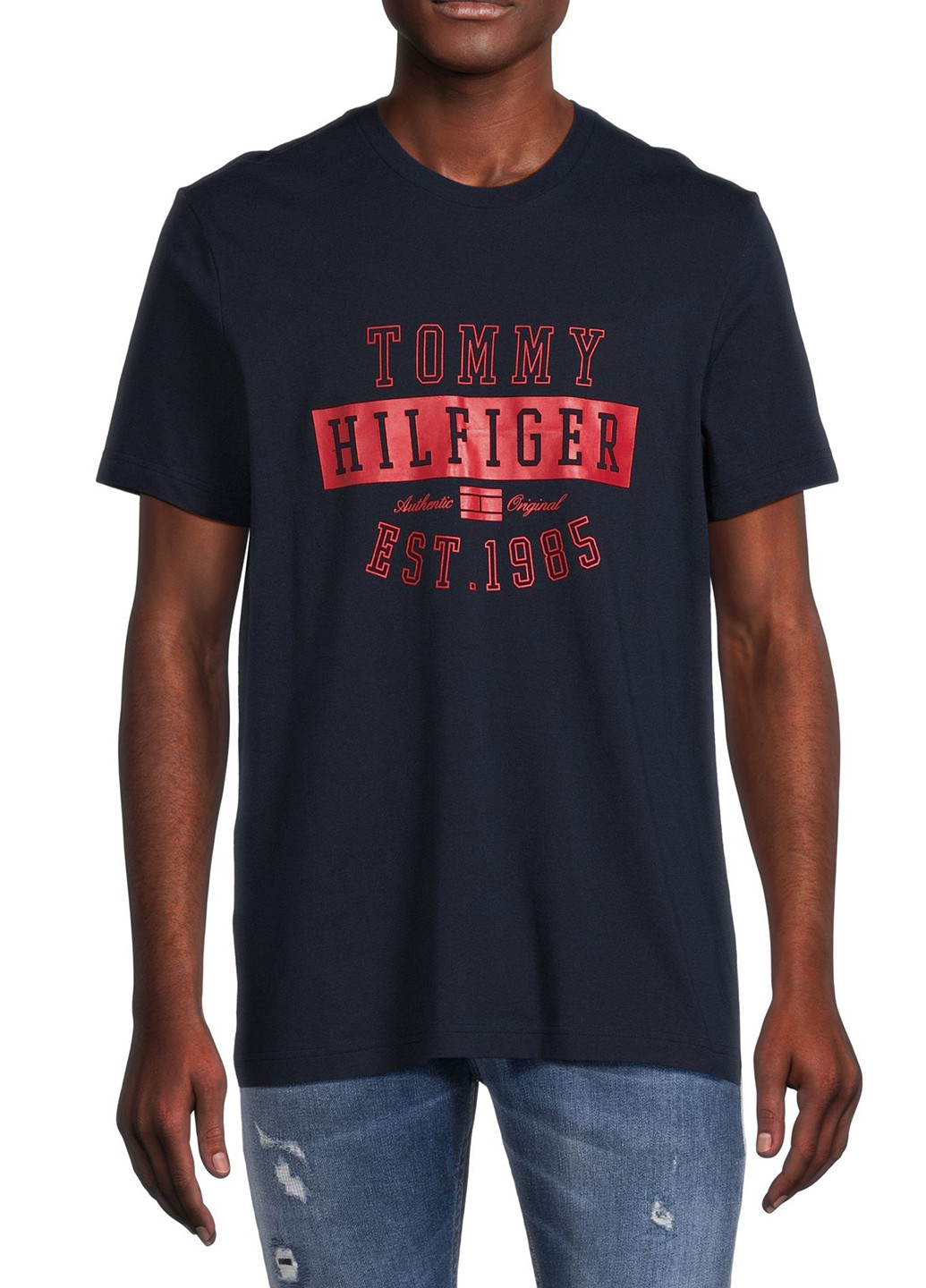 Чорна футболка Tommy Hilfiger