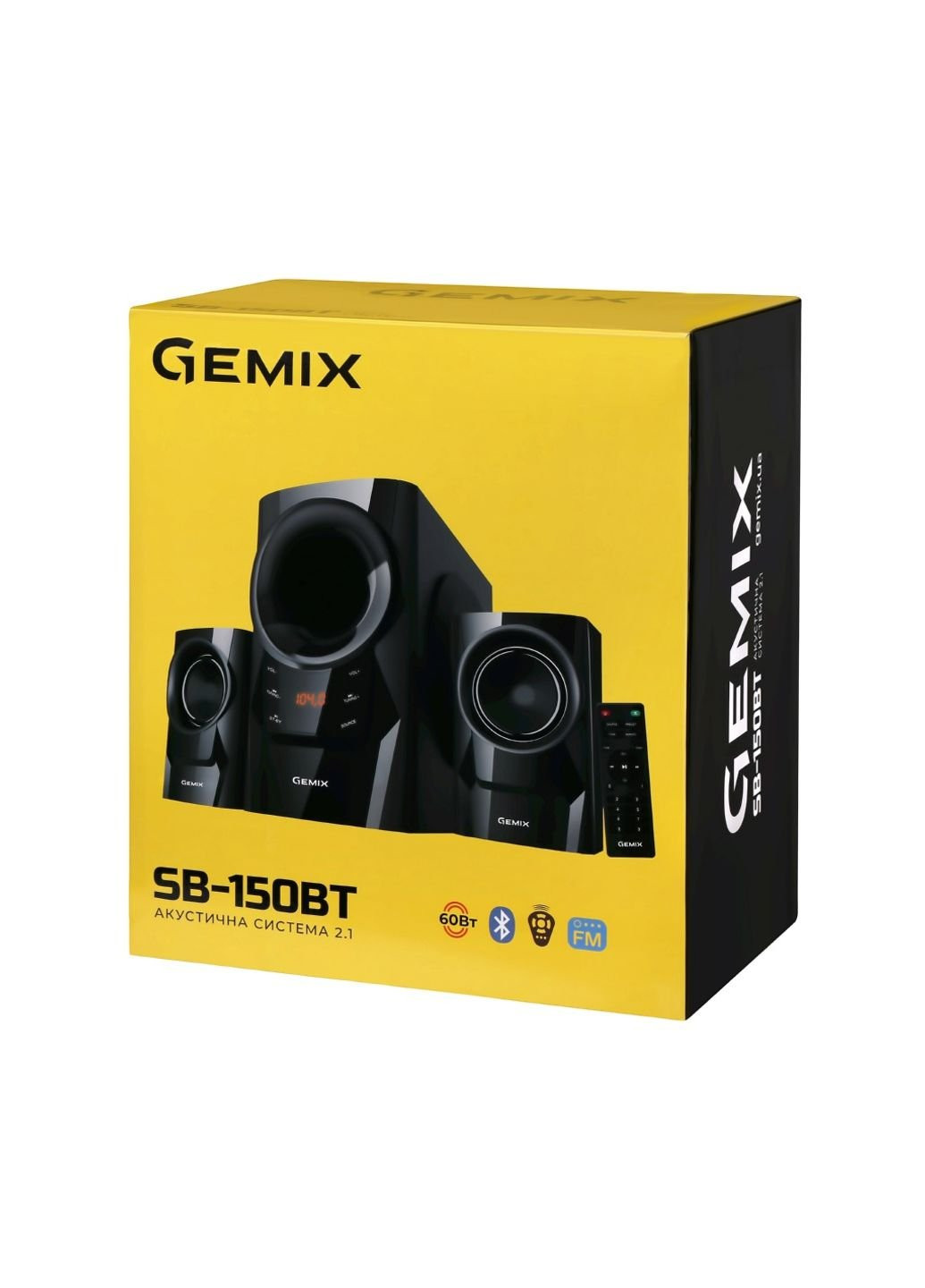 Акустична система Gemix sb-150bt black (253451076)