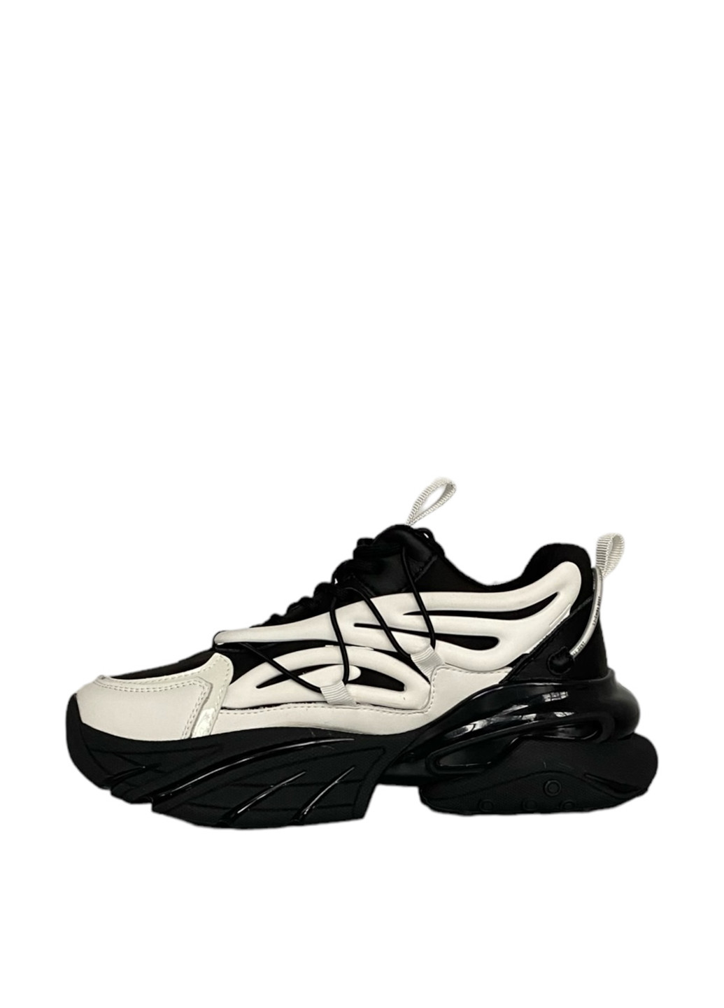 Чорно-білі осінні кросівки Lonza