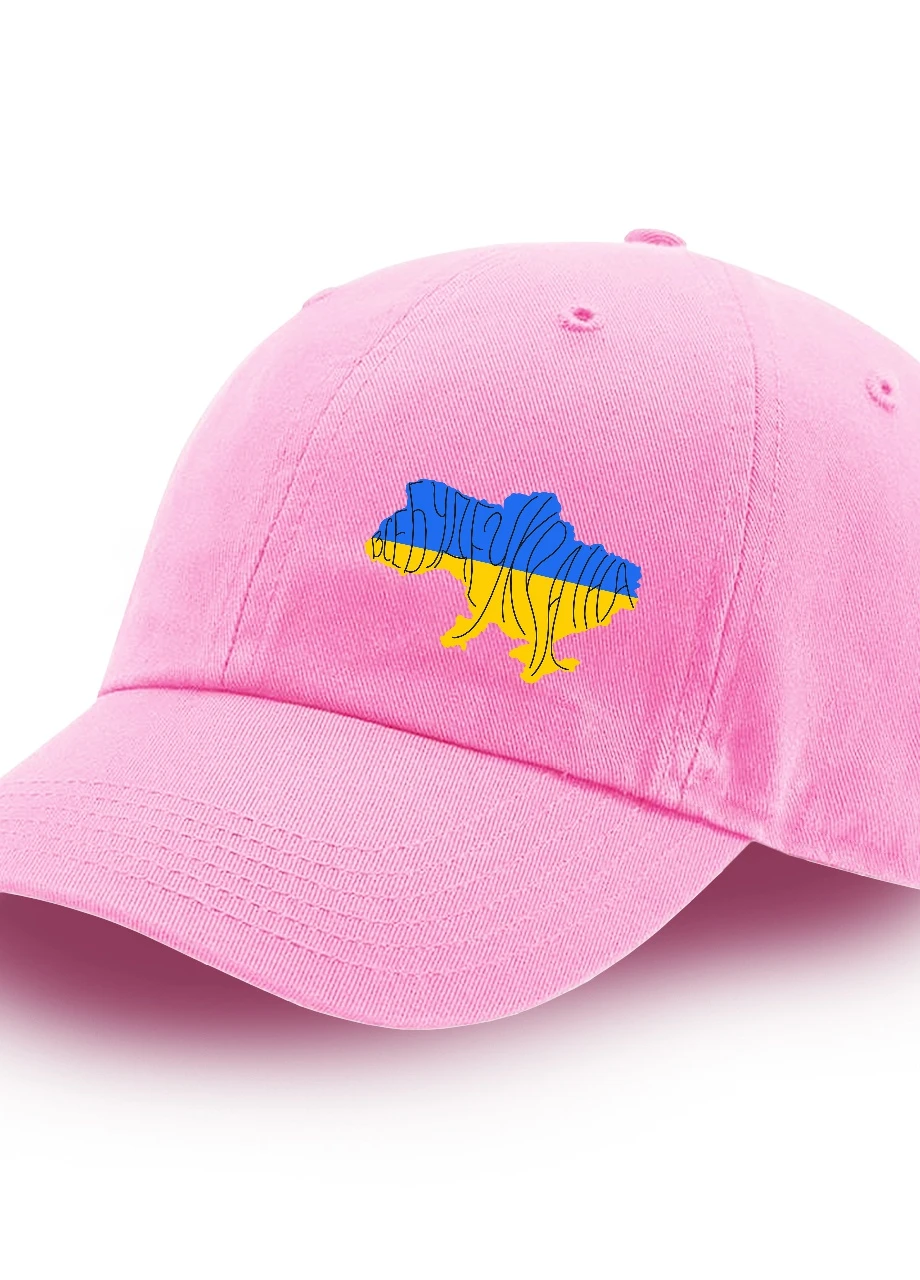 Кепка дитяча для хлопчиків Все буде Україна (9273-3771-6) Рожевий MobiPrint (253484531)