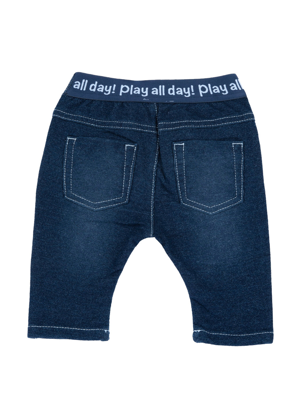 Синие демисезонные прямые джинсы Chicco